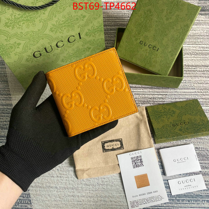 Gucci Bags(TOP)-Wallet-,ID: TP4662,$: 69USD