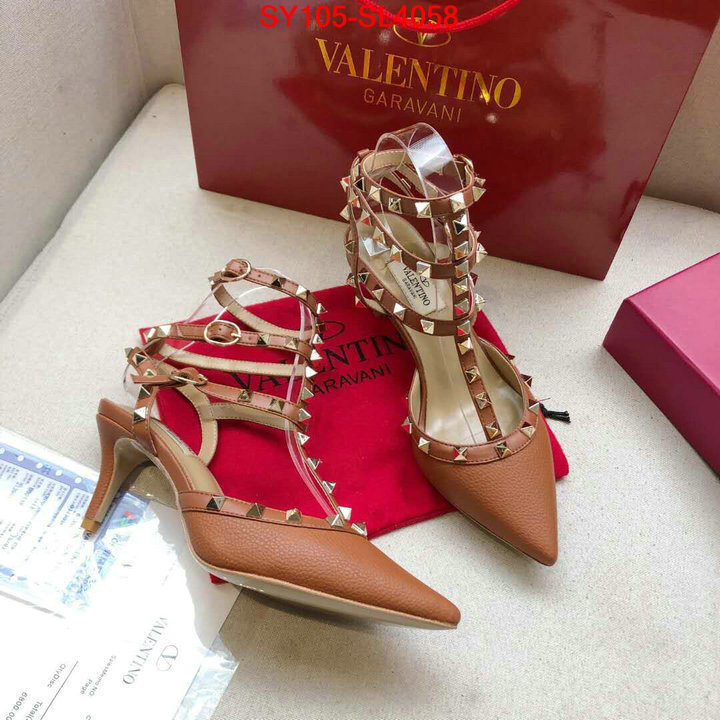 Women Shoes-Valentino,outlet sale store , ID: SL4058,$: 105USD