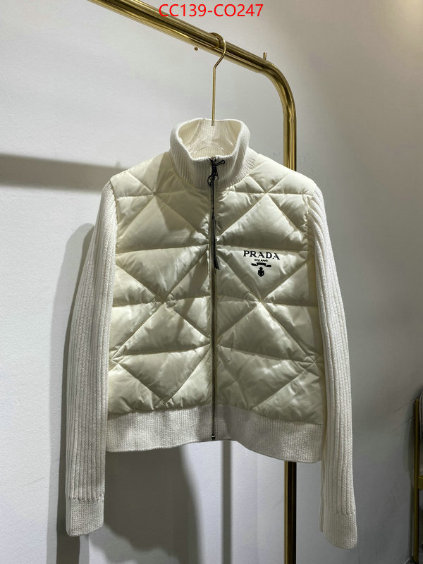 Down jacket Women-Prada,replica best , ID: CO247,$: 139USD