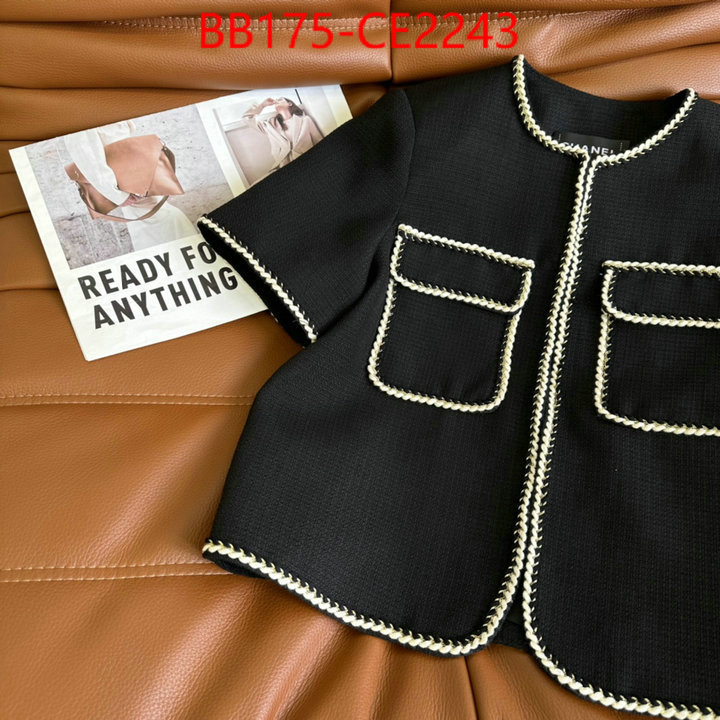 Clothing-Chanel,top quality website ,ID: CE2243,$: 175USD