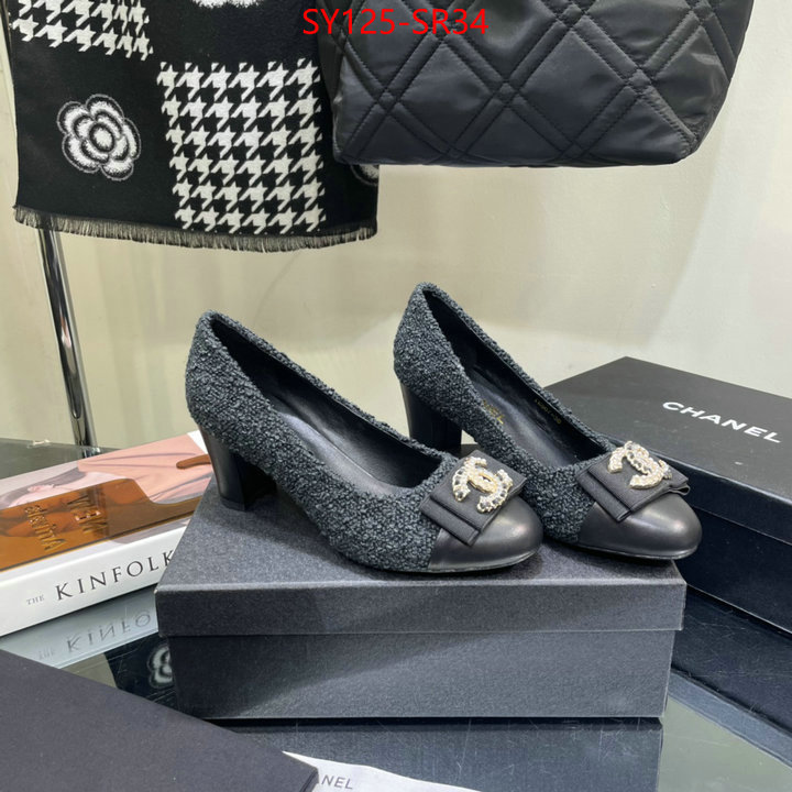 Women Shoes-Chanel,outlet 1:1 replica , ID: SR34,$: 125USD