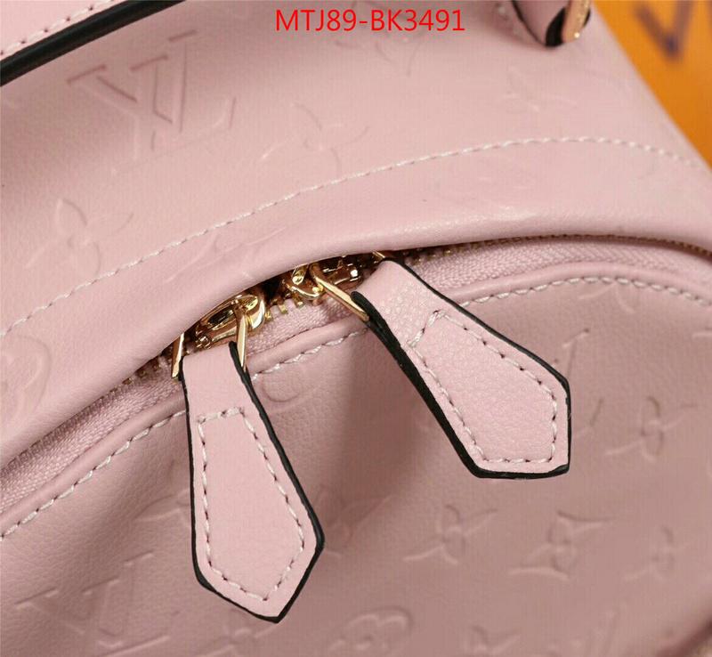 LV Bags(4A)-Backpack-,ID: BK3491,$:89USD