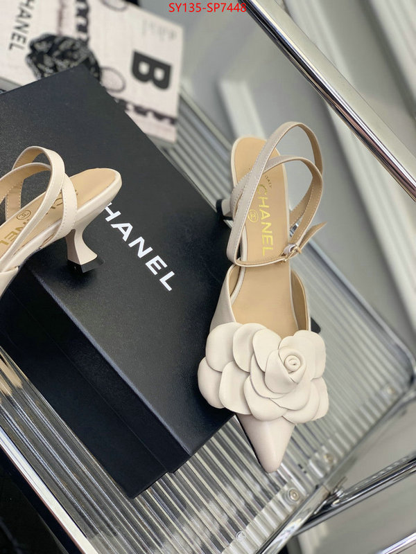 Women Shoes-Chanel,high quality , ID: SP7448,$: 135USD