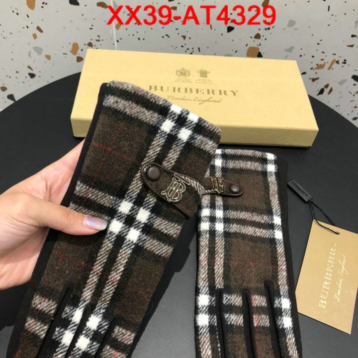 Gloves-Burberry,high quality perfect , ID: AT4329,$: 39USD