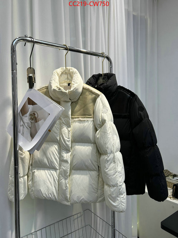 Down jacket Women-Moncler,2023 replica wholesale cheap sales online , ID: CW750,$: 219USD