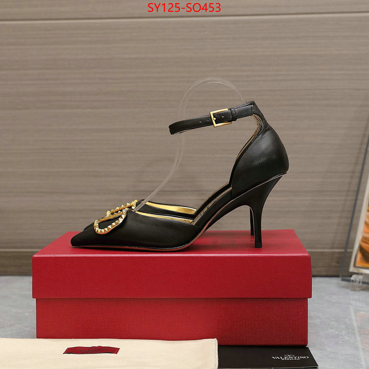 Women Shoes-Valentino,aaaaa+ class replica , ID: SO453,$: 125USD