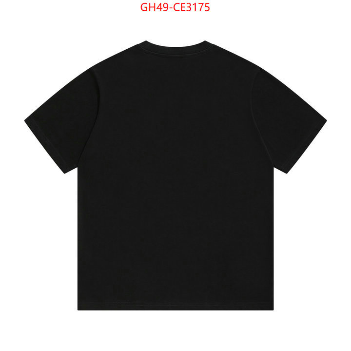 Clothing-Gucci,replica aaaaa designer , ID: CE3175,$: 49USD