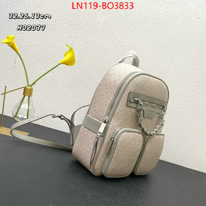 Michael Kors Bags(4A)-Backpack-,fashion replica ,ID: BO3833,$: 119USD