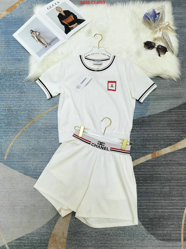 Clothing-Chanel,what 1:1 replica , ID: CE4983,$: 95USD