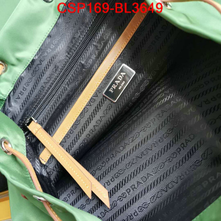 Prada Bags(TOP)-Backpack-,ID: BL3649,$: 169USD