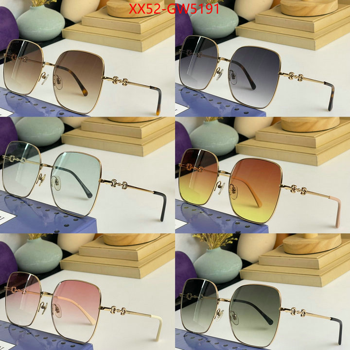 Glasses-Gucci,high quality aaaaa replica , ID: GW5191,$: 52USD