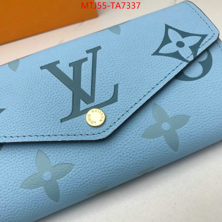 LV Bags(4A)-Wallet,ID: TA7337,$: 55USD