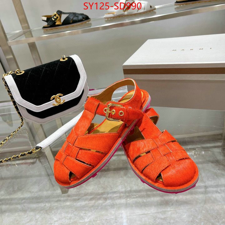 Women Shoes-Marni,replcia cheap , ID: SD990,$: 125USD