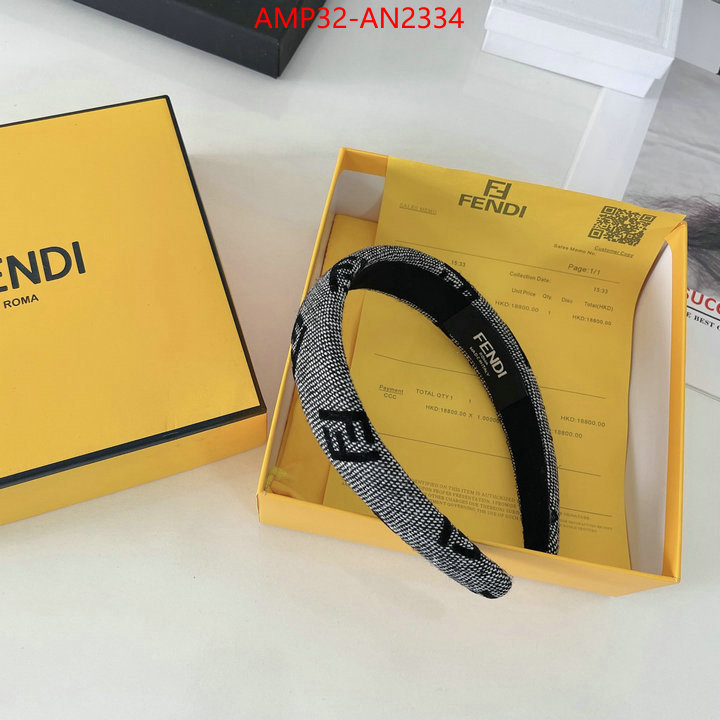 Hair band-Fendi,the best designer , ID: AN2334,$: 32USD