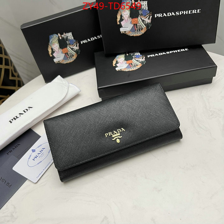 Prada Bags(4A)-Wallet,1:1 replica ,ID: TD6549,$: 49USD