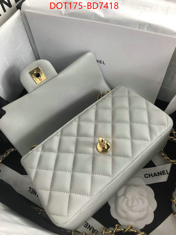 Chanel Bags(TOP)-Diagonal-,ID: BD7418,$: 175USD