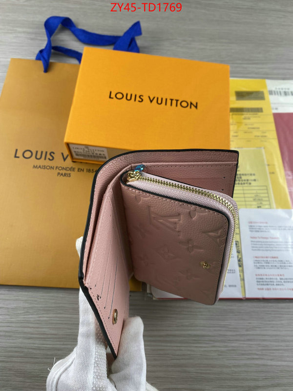 LV Bags(4A)-Wallet,ID: TD1769,$: 45USD