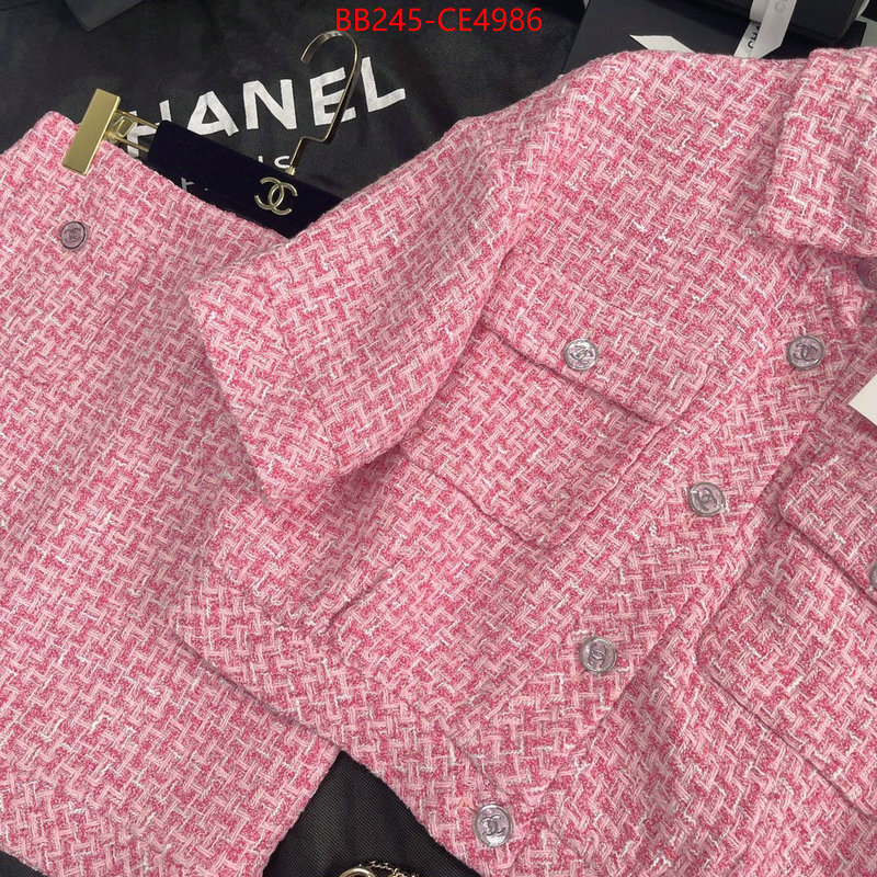 Clothing-Chanel,aaaaa , ID: CE4986,$: 245USD