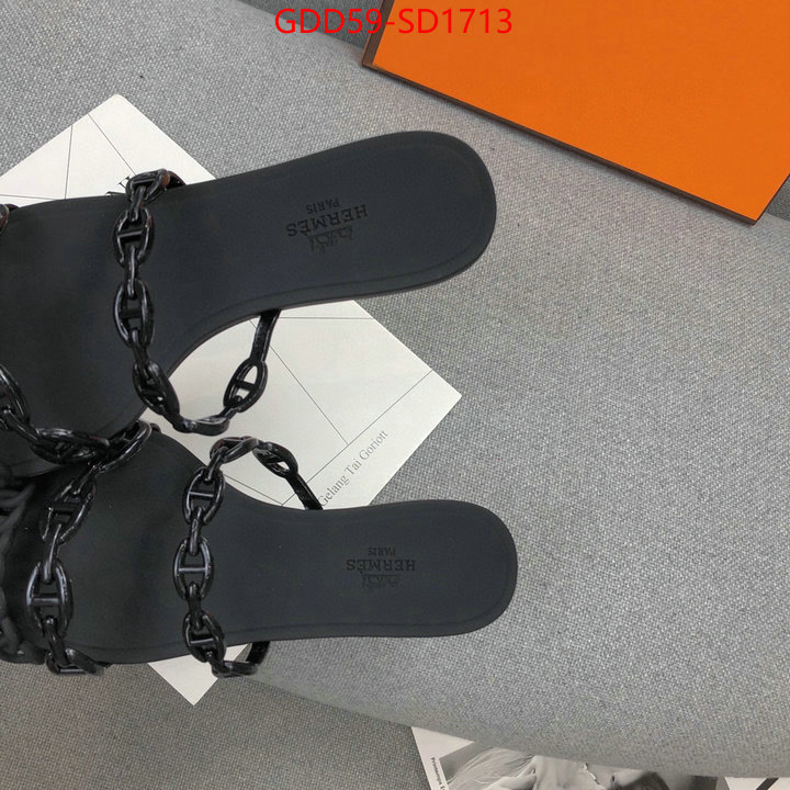 Women Shoes-Hermes,cheap high quality replica , ID: SD1713,$: 59USD