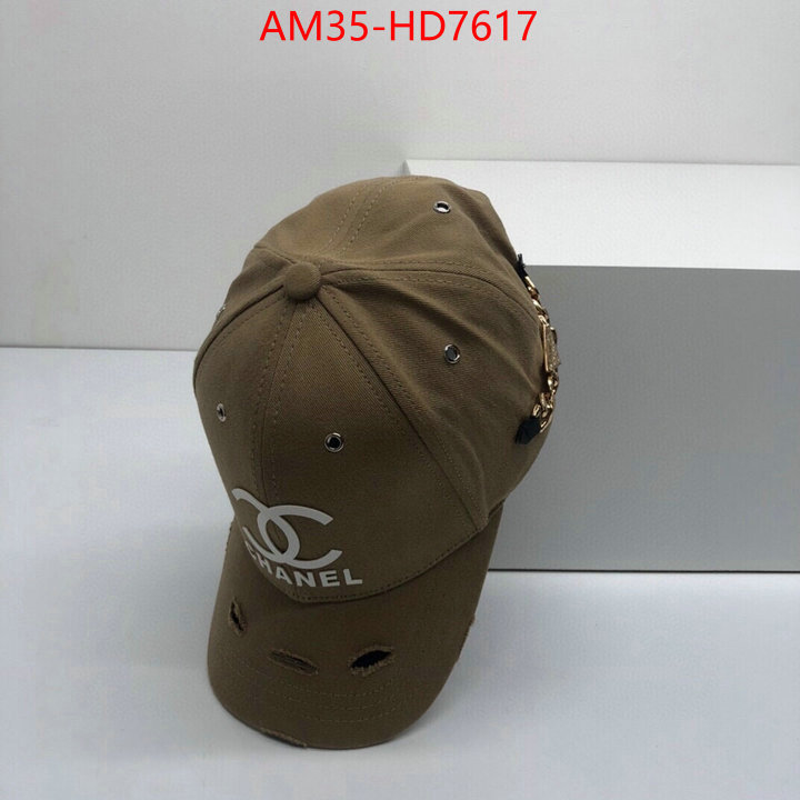 Cap (Hat)-Chanel,where to buy replicas , ID: HD7617,$: 35USD