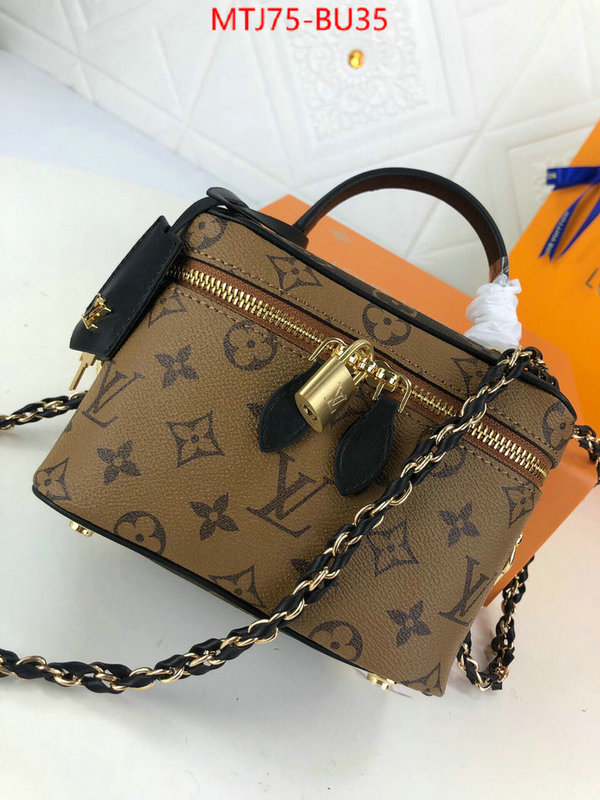 LV Bags(4A)-Vanity Bag-,fashion ,ID: BU35,$: 75USD