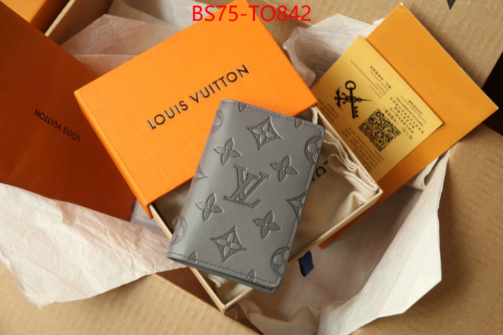 LV Bags(TOP)-Wallet,ID: TO842,$: 75USD