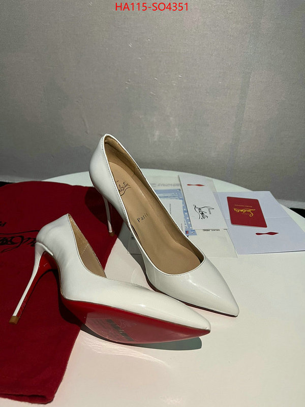 Women Shoes-Chrstn 1ouboutn,found replica , ID: SO4351,$: 115USD