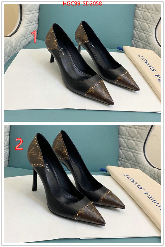 Women Shoes-LV,best luxury replica , ID: SD2058,$: 99USD