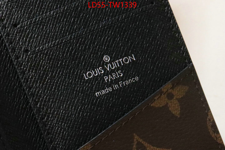 LV Bags(TOP)-Wallet,ID: TW1339,$: 55USD