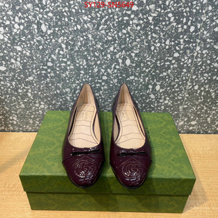 Women Shoes-Gucci,7 star quality designer replica , ID: SN5649,$: 129USD