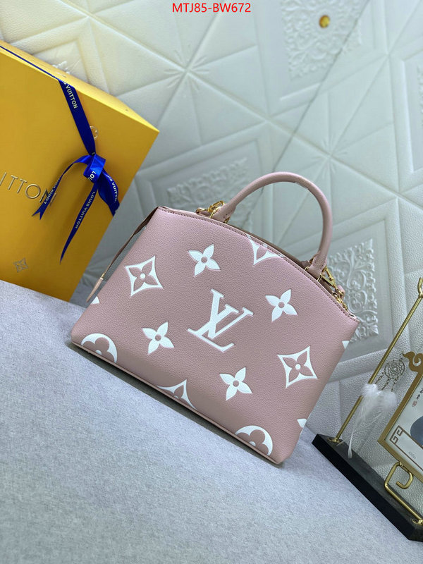 LV Bags(4A)-Handbag Collection-,mirror quality ,ID: BW672,$: 85USD