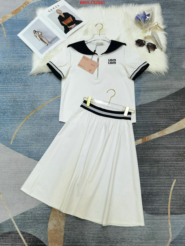 Clothing-MIU MIU,replica 2023 perfect luxury , ID: CE5040,$: 99USD