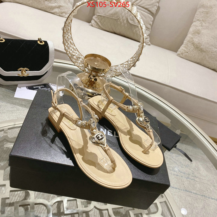 Women Shoes-Chanel,top quality designer replica , ID: SV265,$: 105USD