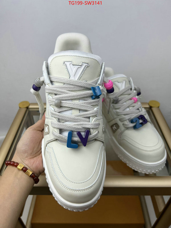 Men Shoes-LV,designer 7 star replica , ID: SW3141,$: 199USD