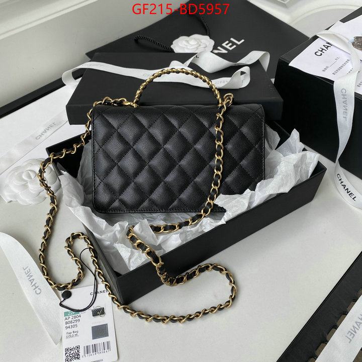 Chanel Bags(TOP)-Diagonal-,ID: BD5957,$: 215USD