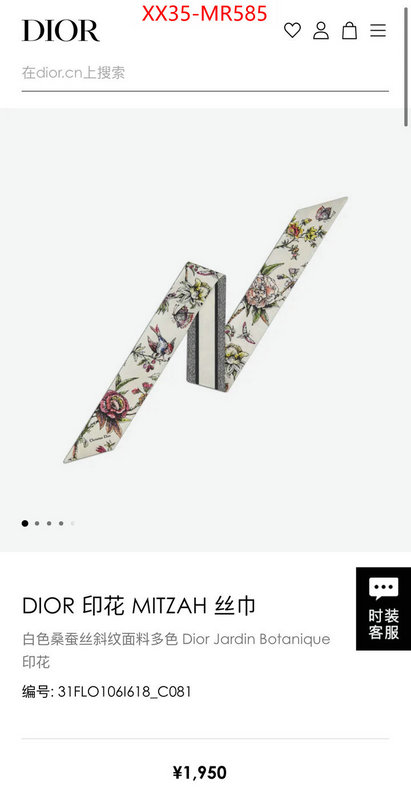 Scarf-Dior,sell online , ID: MR585,$: 35USD