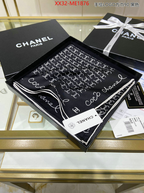 Scarf-Chanel,high quality 1:1 replica , ID: ME1876,$: 32USD