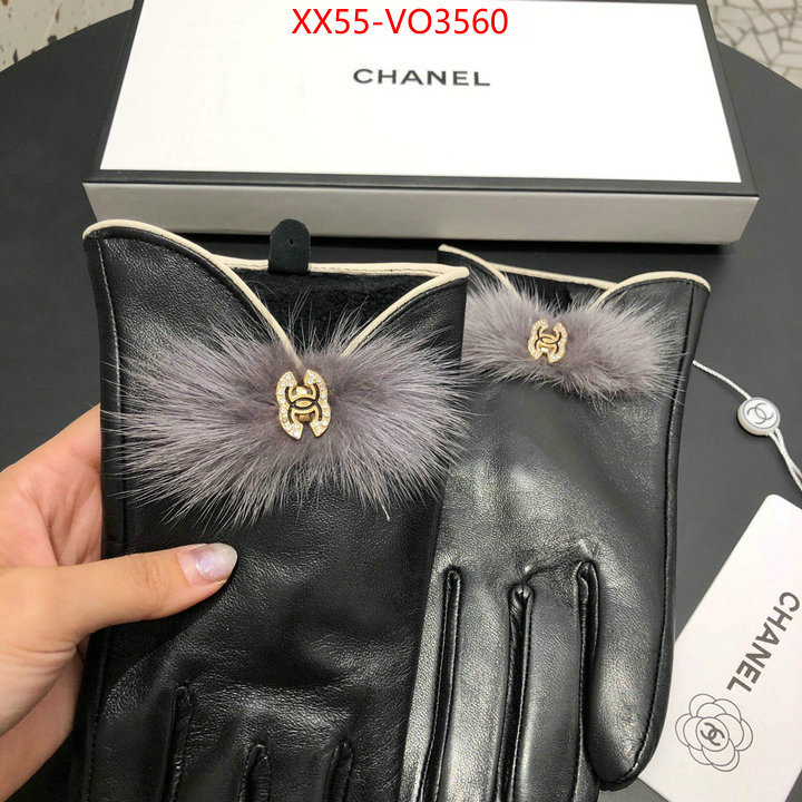 Gloves-Chanel,replica online , ID: VO3560,$: 55USD
