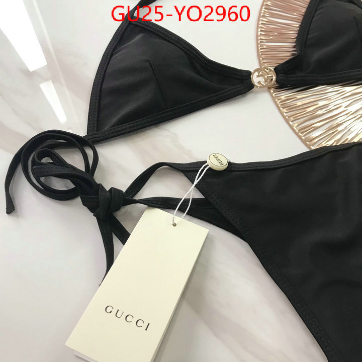 Swimsuit-GUCCI,mirror copy luxury , ID: YO2960,$: 25USD