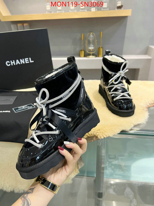 Women Shoes-Chanel,aaaaa+ replica , ID: SN3069,$: 119USD