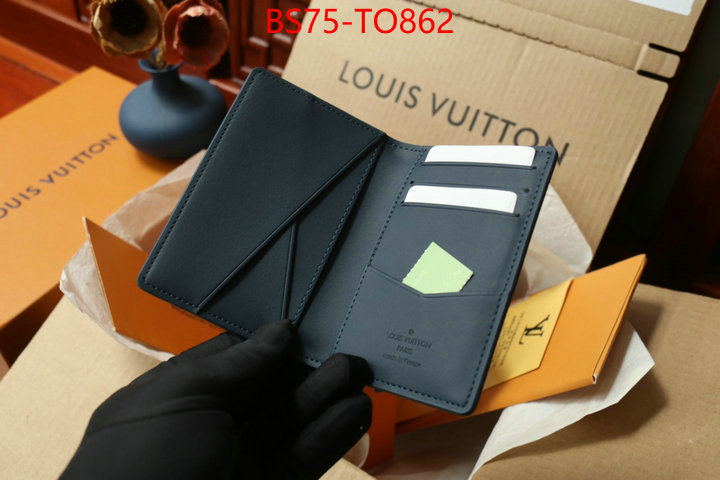 LV Bags(TOP)-Wallet,ID: TO862,$: 75USD