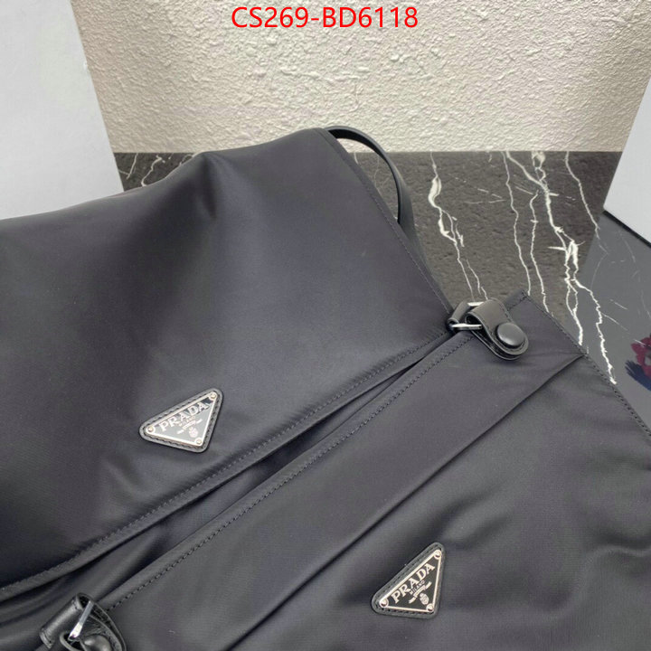 Prada Bags(TOP)-Diagonal-,ID: BD6118,$: 269USD