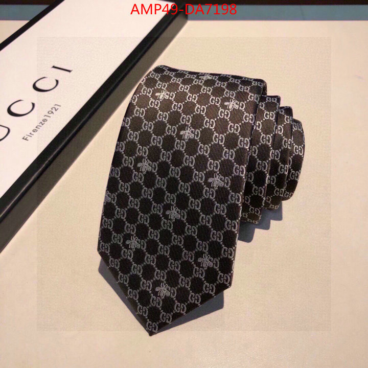 Ties-Gucci,customize the best replica , ID: DA7198,$: 49USD