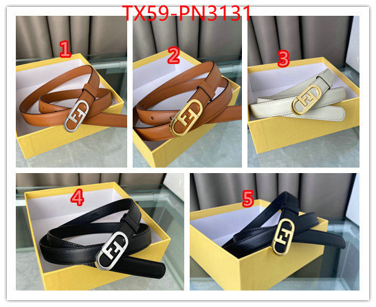 Belts-Fendi,shop the best high quality , ID: PN3131,$: 59USD