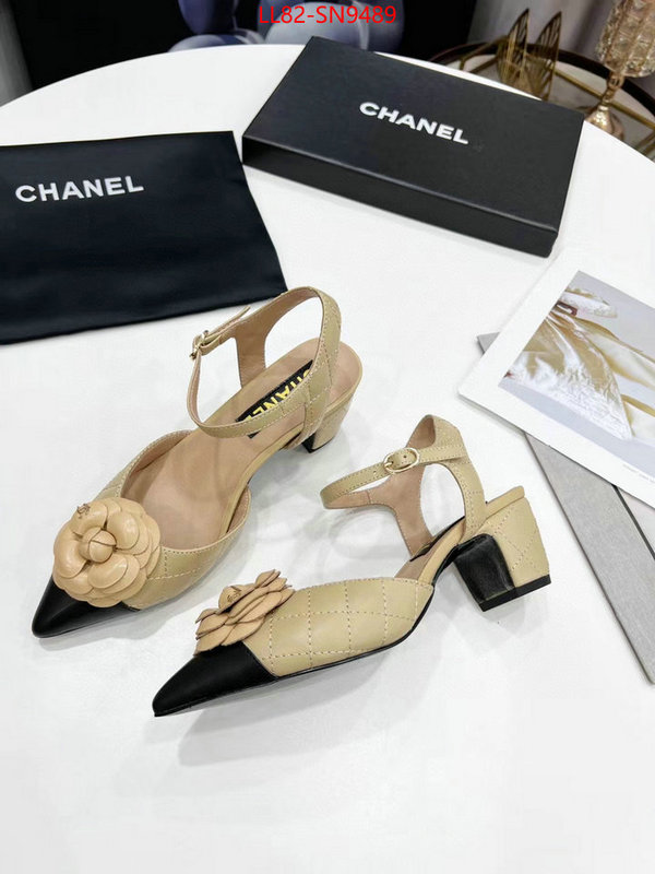 Women Shoes-Chanel,the best quality replica , ID: SN9489,$: 82USD