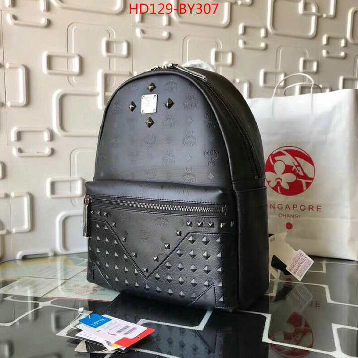 MCM Bags(TOP)-Backpack-,ID: BY307,$:129USD