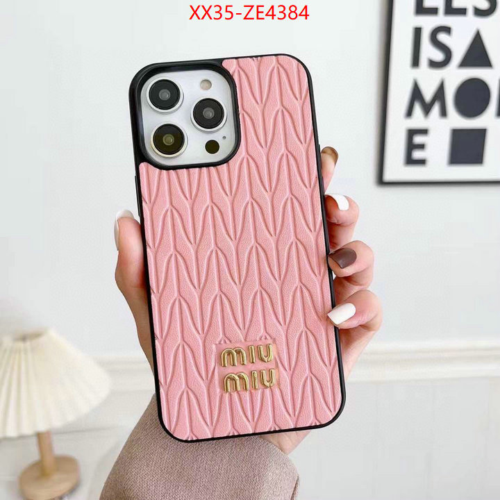 Phone case-MIU MIU,best replica , ID: ZE4384,$: 35USD