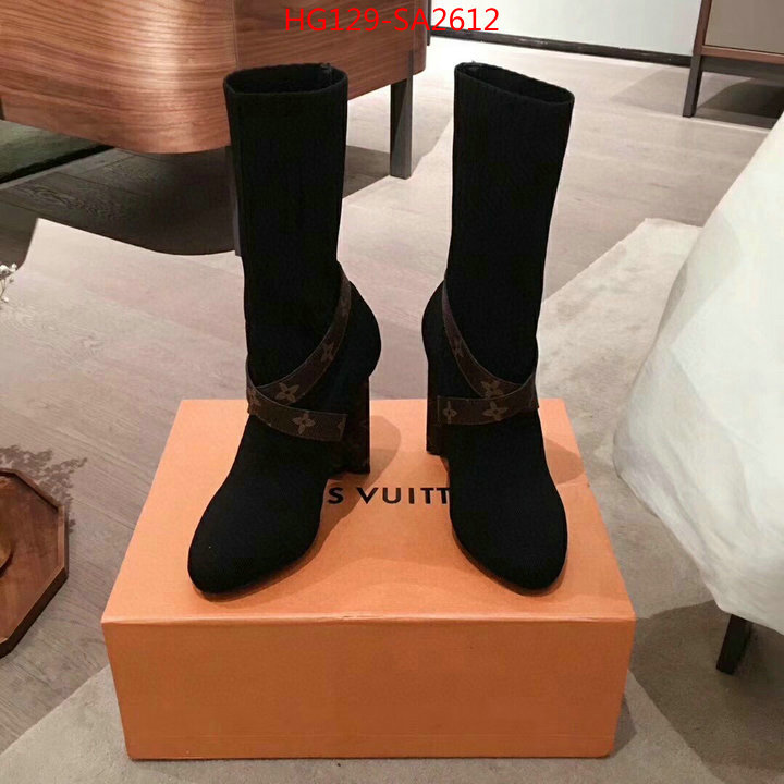 Women Shoes-LV,knockoff highest quality , ID:SA2612,$: 129USD