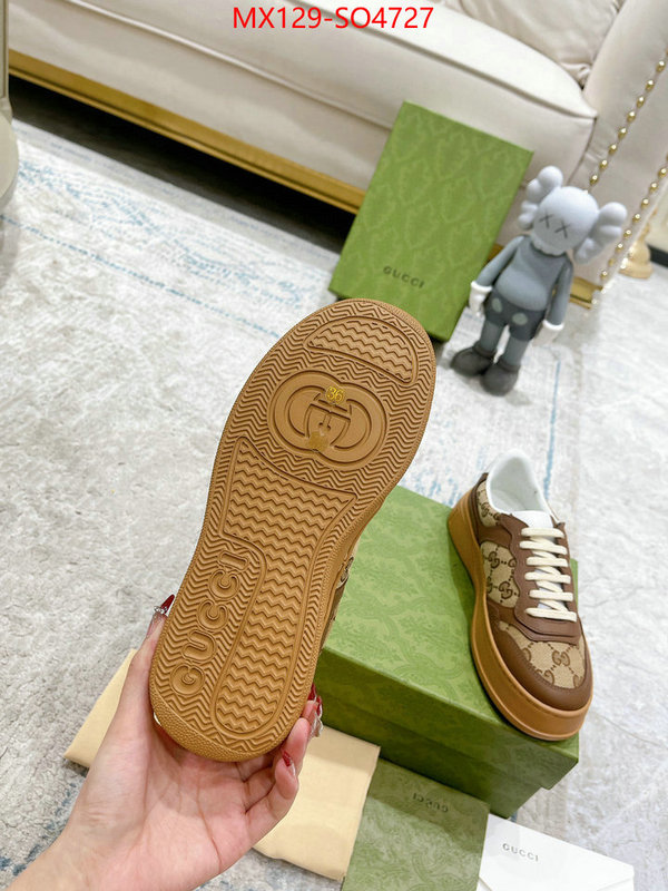 Women Shoes-Gucci,perfect replica , ID: SO4727,$: 129USD