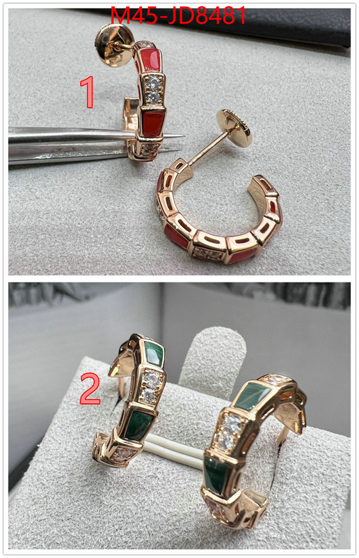 Jewelry-Bvlgari,the best designer , ID: JD8481,$: 45USD